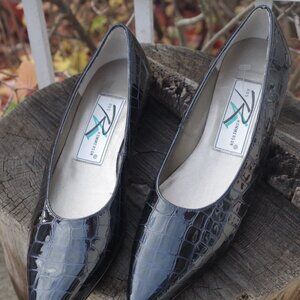 Black Patent Leather  R Hommerson